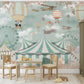 Pastel Circus Wall Mural