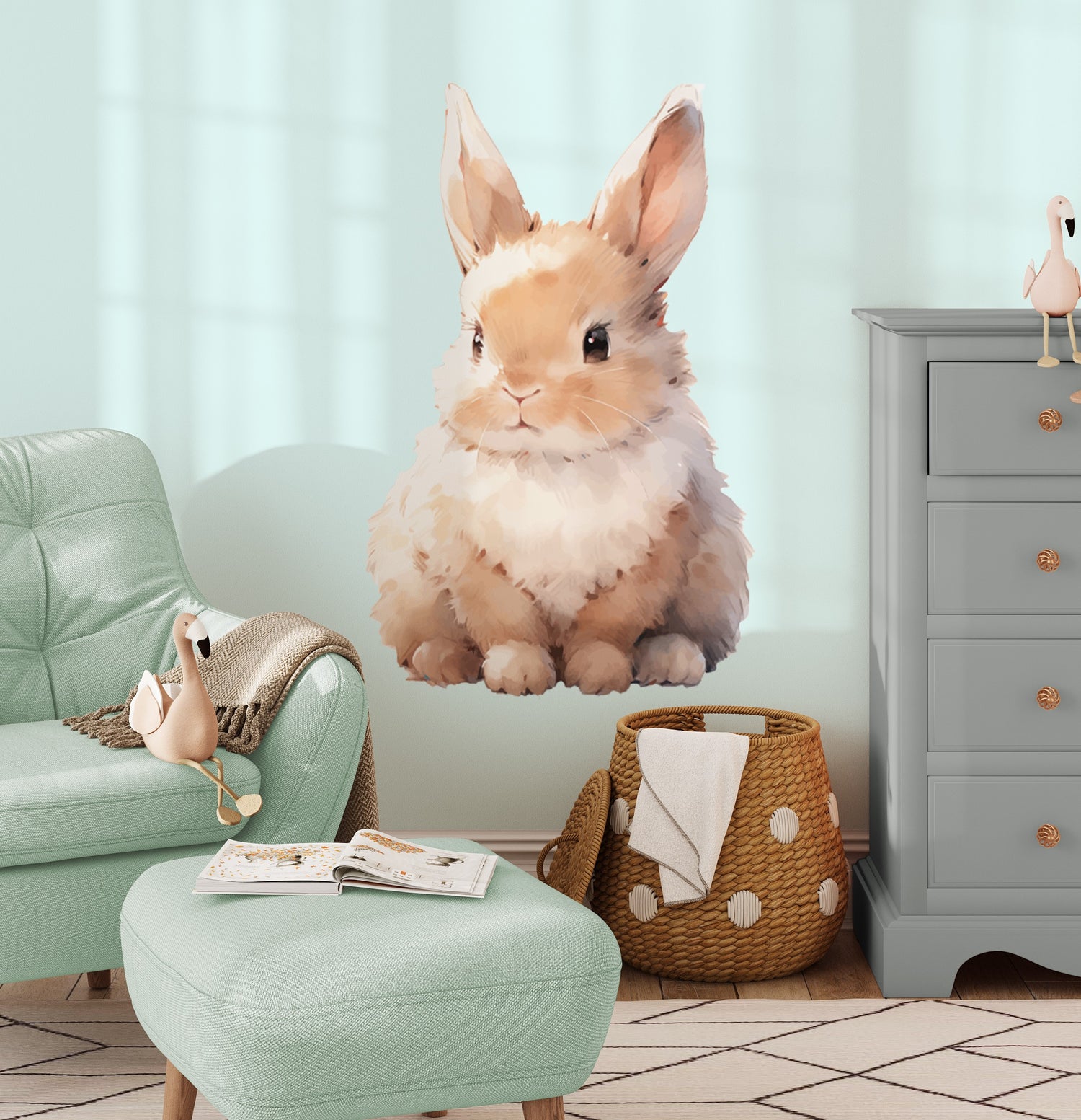 Large Bunny Wall Stickers