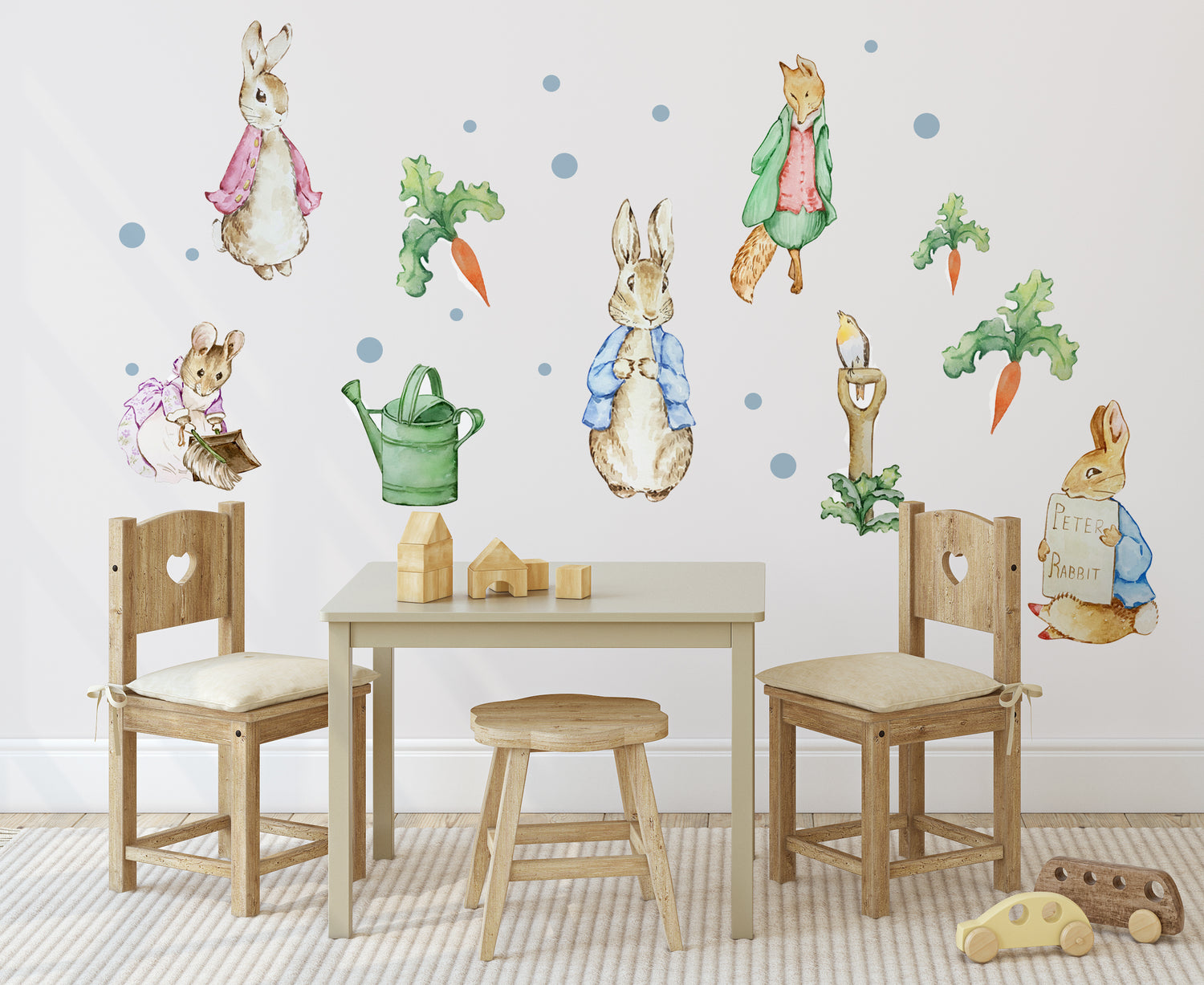 Peter Rabbit Inspired Wall Stickers – MiMA Interiors