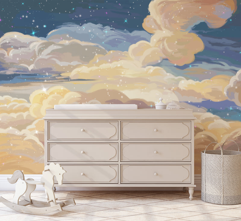 Stormy Clouds Wall Mural