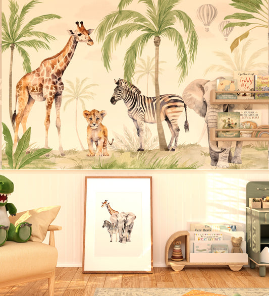 Tropical Jungle Wall Mural