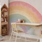 Cloudy Rainbow Wall Mural