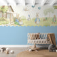 Scallops and Peter Rabbit Mural