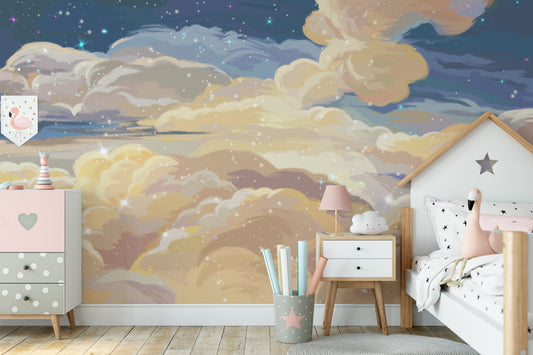 Stormy Clouds Wall Mural
