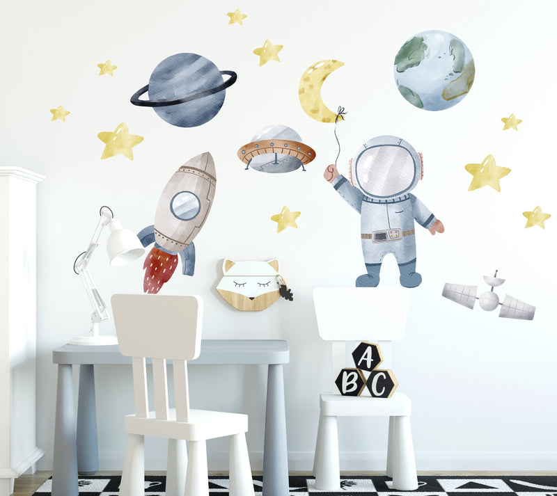 Space Wall Stickers Bundle