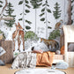 Scandinavian Forest Wall Mural