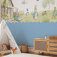 Scallops and Peter Rabbit Mural