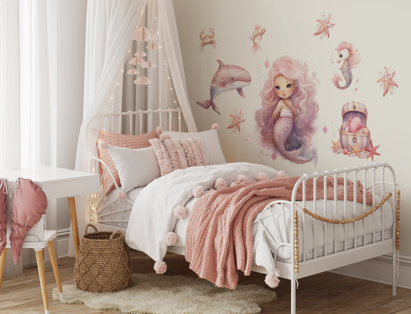 Mermaid Wall Stickers