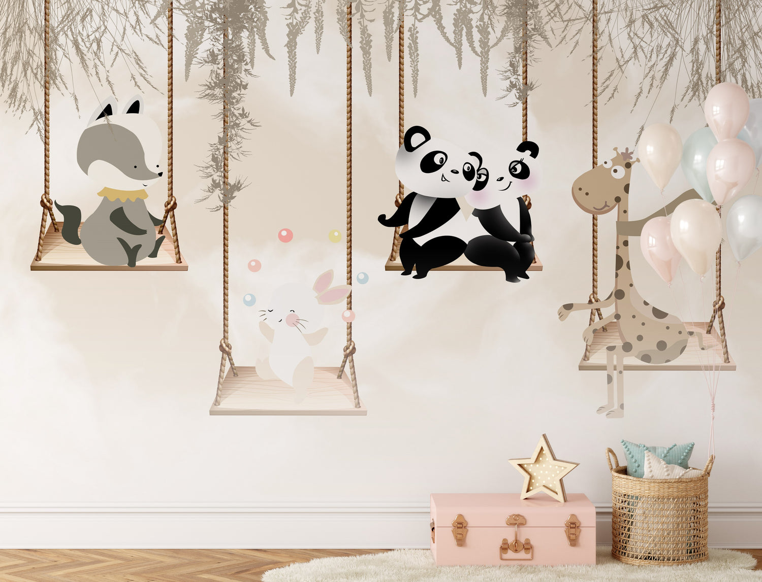Swing With Me Wall Mural
