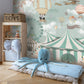 Pastel Circus Wall Mural