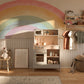 Cloudy Rainbow Wall Mural