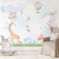 Colourful Safari Wall Mural