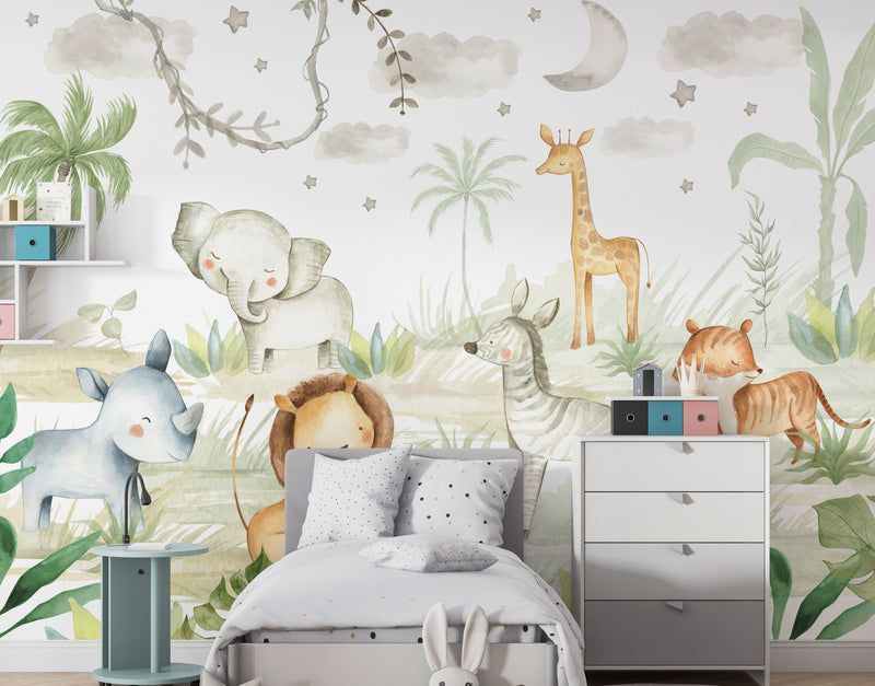 Cute Safari Wallpaper