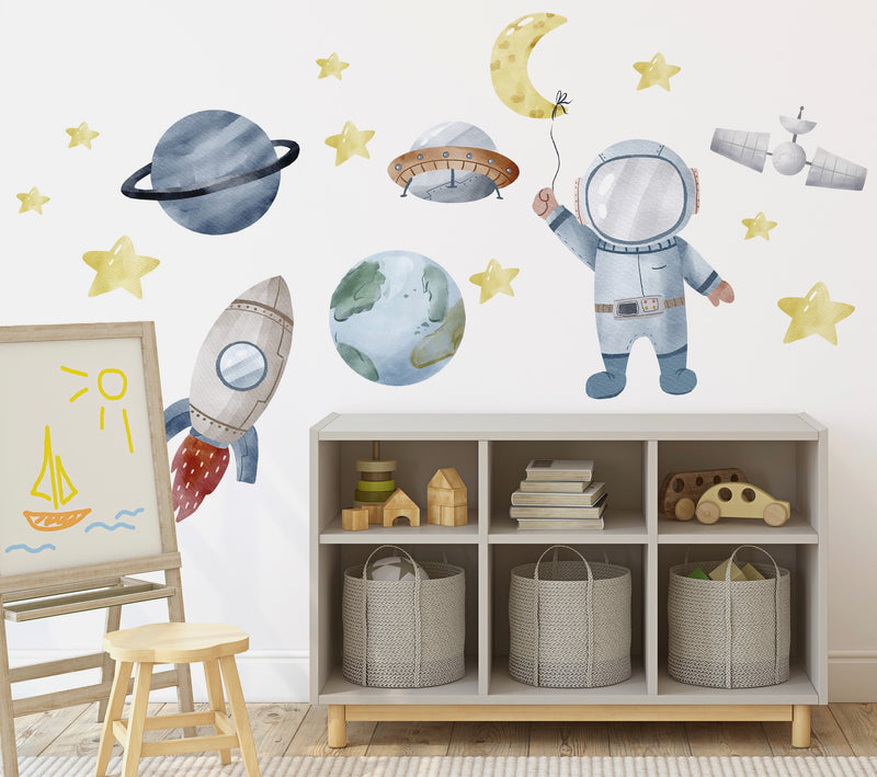 Space Wall Stickers Bundle