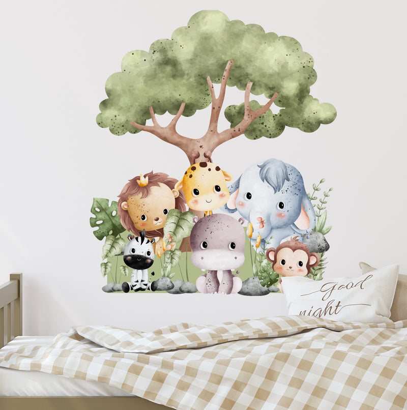 Safari Team Wall Stickers