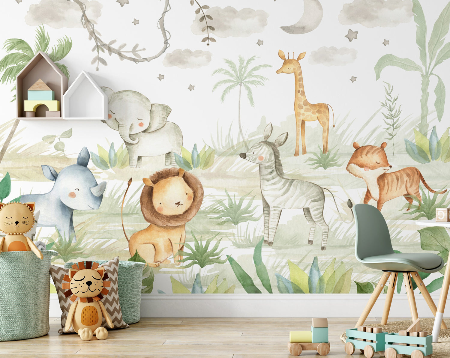 Cute Safari Wallpaper