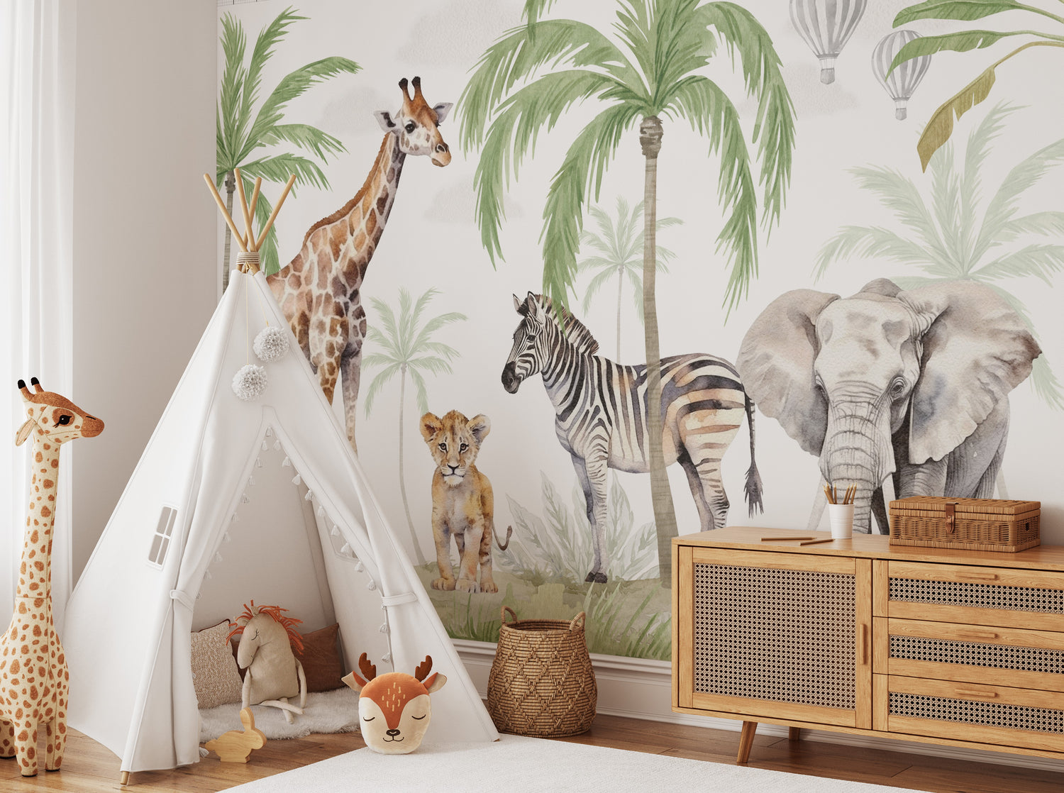 Tropical Jungle Wall Mural