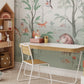 Green Meadow Forest Mural