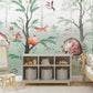 Green Meadow Forest Mural