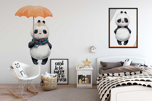 Panda Bear Wall Sticker