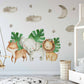 Cute Safari Wall Stickers Bundle