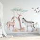 Zebra Wall Decals, Tree Wall Stickers