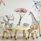 Elephant & Giraffe Children Wall Stickers