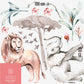 Elephant Savanna Wall Stickers