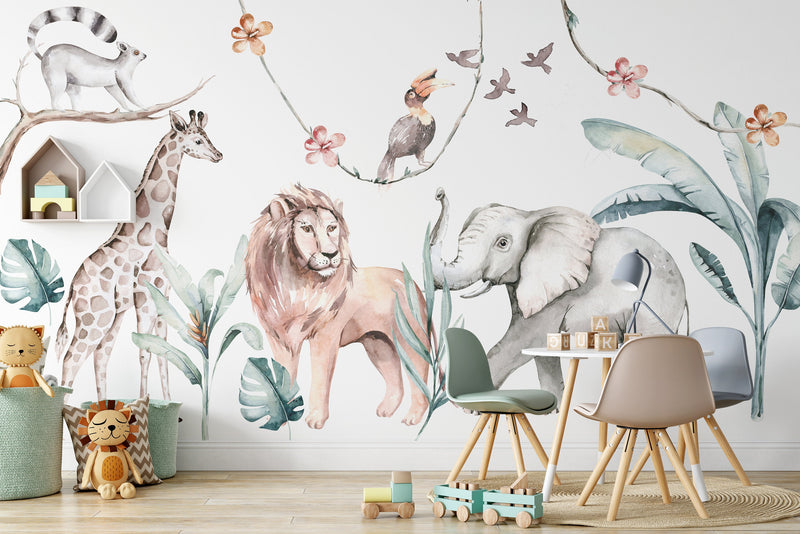 XL Jungle Wall Stickers