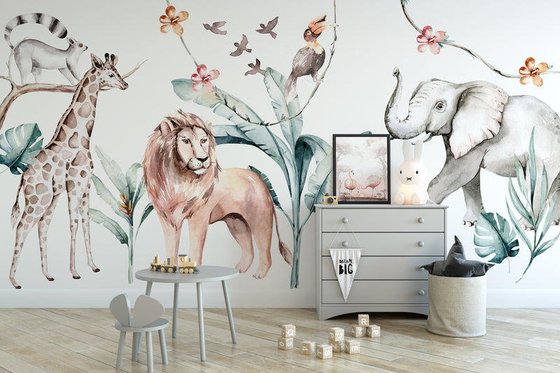 XL Jungle Wall Stickers