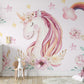 Boho Unicorn Mural Wallpaper