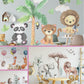 Children's Wall Stickers, Animals, Llama Stickers Girls, Girls Wall Decals, Wall Mural, Nursery Decor, Girls Nursery Stickers