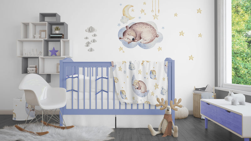 Baby Bear Nursery Wall Stickers