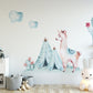 Children's Wall Stickers, Animals, Llama Stickers Girls, Girls Wall Decals, Wall Mural, Nursery Decor, Girls Nursery Stickers