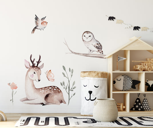 Image Scandinavian Forest Wall Stickers
