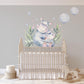 Hippo Family Wall Stickers