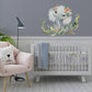 Elephant Wall Sticker, Children’s Decal Decor