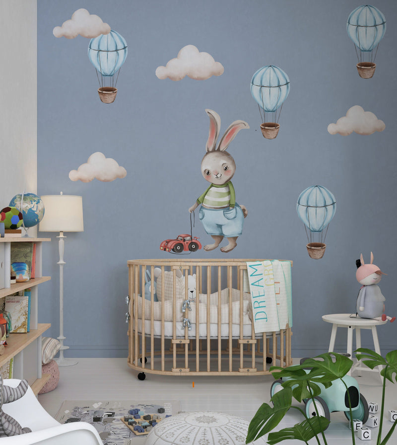 Boys Rabbit Wall Stickers