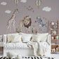 Boho Wall Stickers, Safari Children's jungle Stickers
