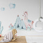 Children's Wall Stickers, Animals, Llama Stickers Girls, Girls Wall Decals, Wall Mural, Nursery Decor, Girls Nursery Stickers