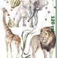 Boho wall stickers, safari wall stickers