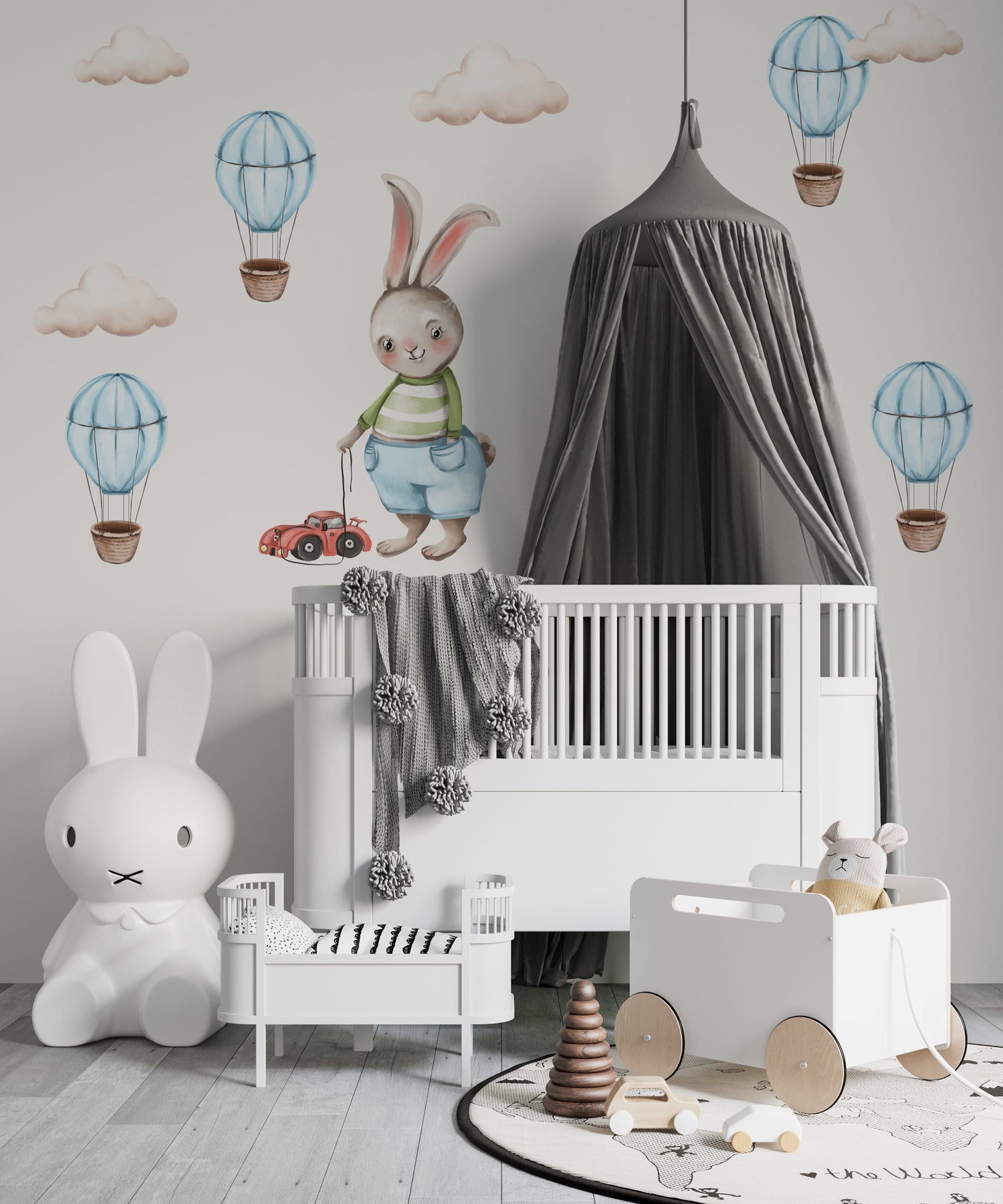 Boys Rabbit Wall Stickers