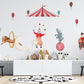 Circus Wall Stickers, Clown Nursery Decals