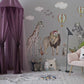 Boho Wall Stickers, Safari Children's jungle Stickers