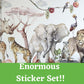 SUPER Large Boho Safari Wall Stickers
