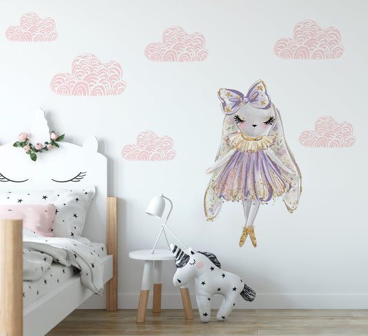 Bunny Princess Wall Stickers