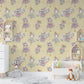 Girls Nursery Wallpaper, Princess Wallpaper