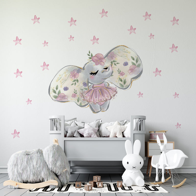 Elephant Nursery Wall Stickers