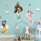 Mermaid Wall Stickers