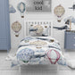 Retro Hot Air Balloon Wall Stickers